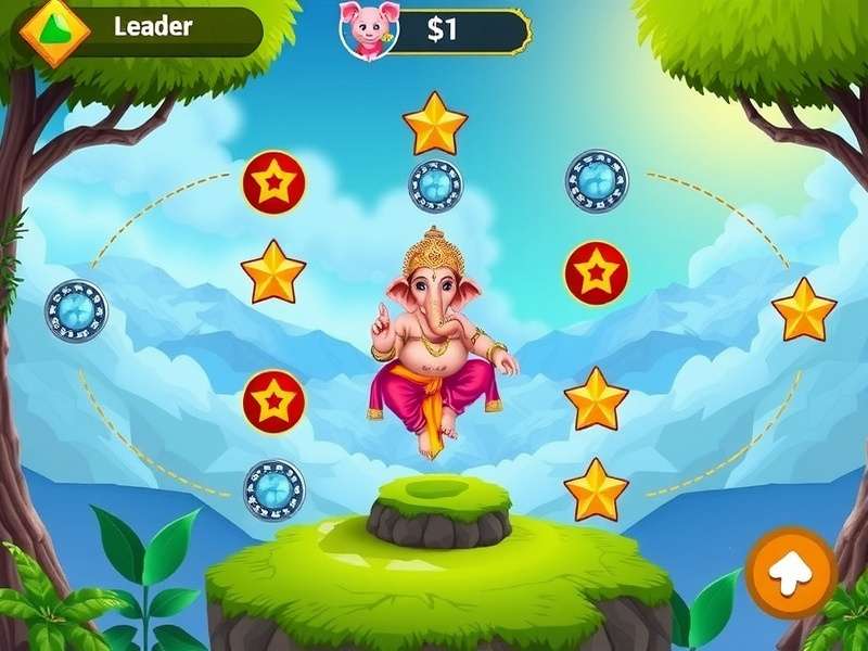 Ganesha S Celestial Quest Game Screenshot